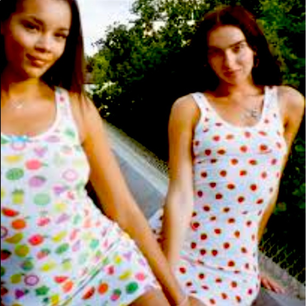 OhMighty Y2k Fruity Mini Tank Dress